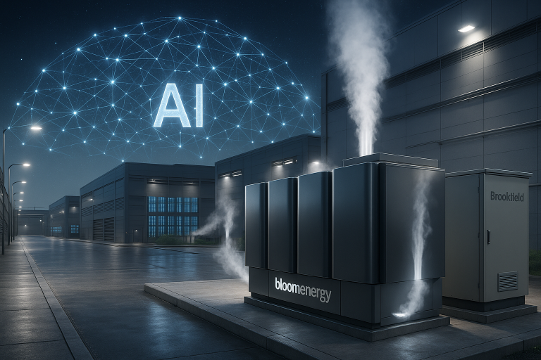 Bloom Energy surge 26% on $5B Brookfield partnership for AI data centers