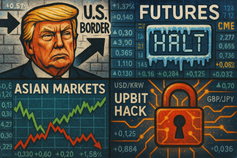 Morning brief: Trump signals sweeping immigration crackdown, CME halts trading