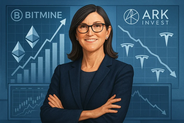 Cathie Wood’s ARK Invest boosts BitMine stake, trims Tesla holdings